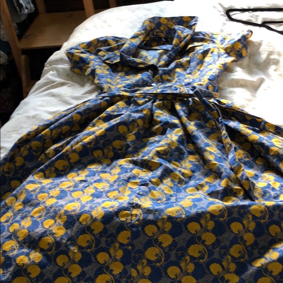 Martine’s Dream L dress Ginko leaves - Picture 7 of 9